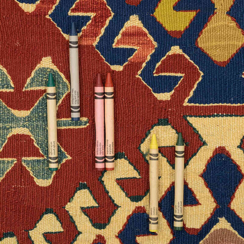 Yeni Kök Boya El Dokuma Kilim - 115 cm x 171 cm - K0077629