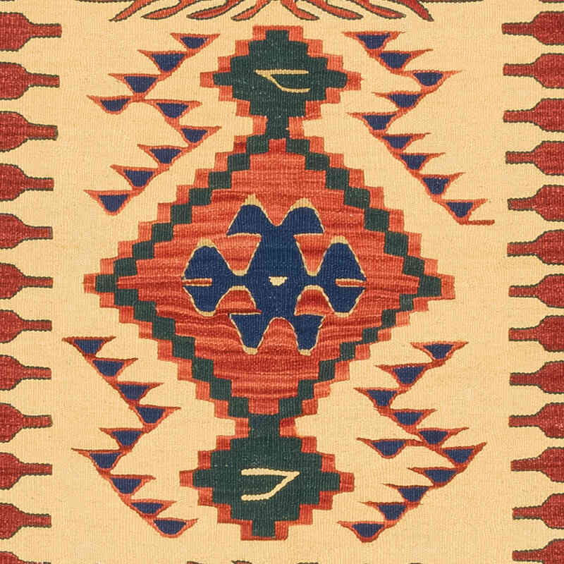 Yeni Kök Boya El Dokuma Kilim - 111 cm x 170 cm - K0077631