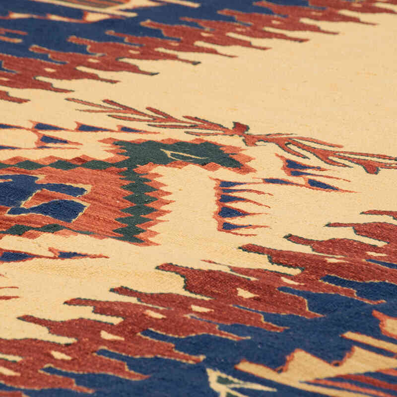 Yeni Kök Boya El Dokuma Kilim - 111 cm x 170 cm - K0077631