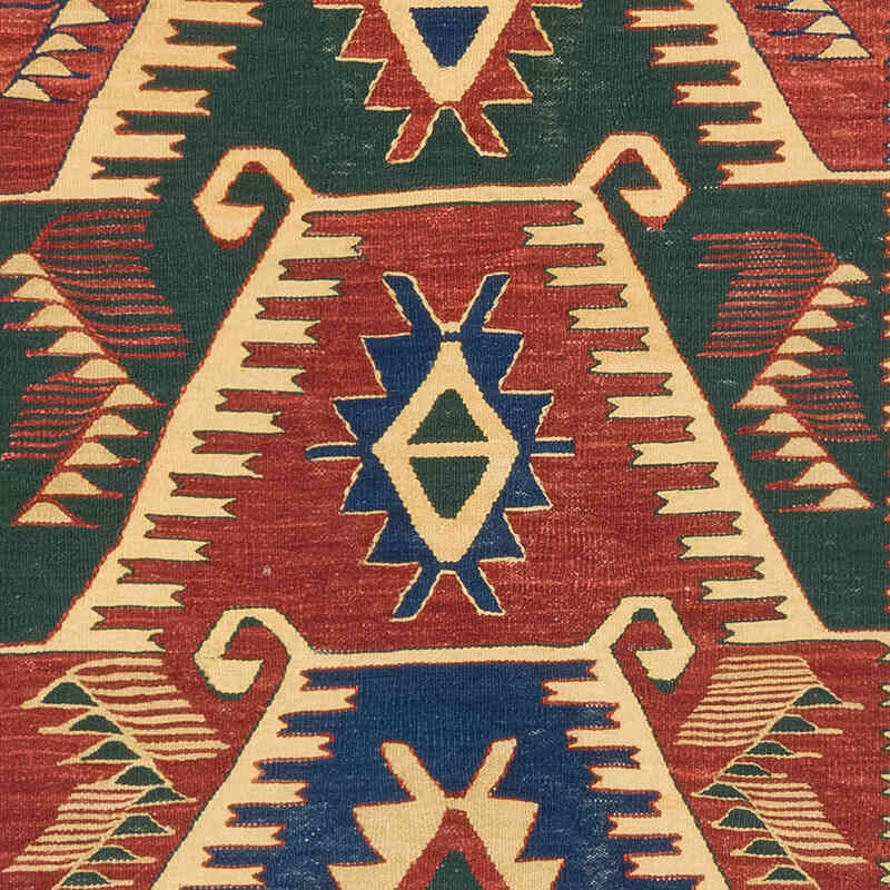 Yeni Kök Boya El Dokuma Kilim - 116 cm x 171 cm - K0077632