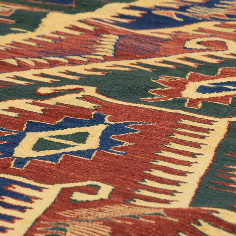 Yeni Kök Boya El Dokuma Kilim - 116 cm x 171 cm - K0077632