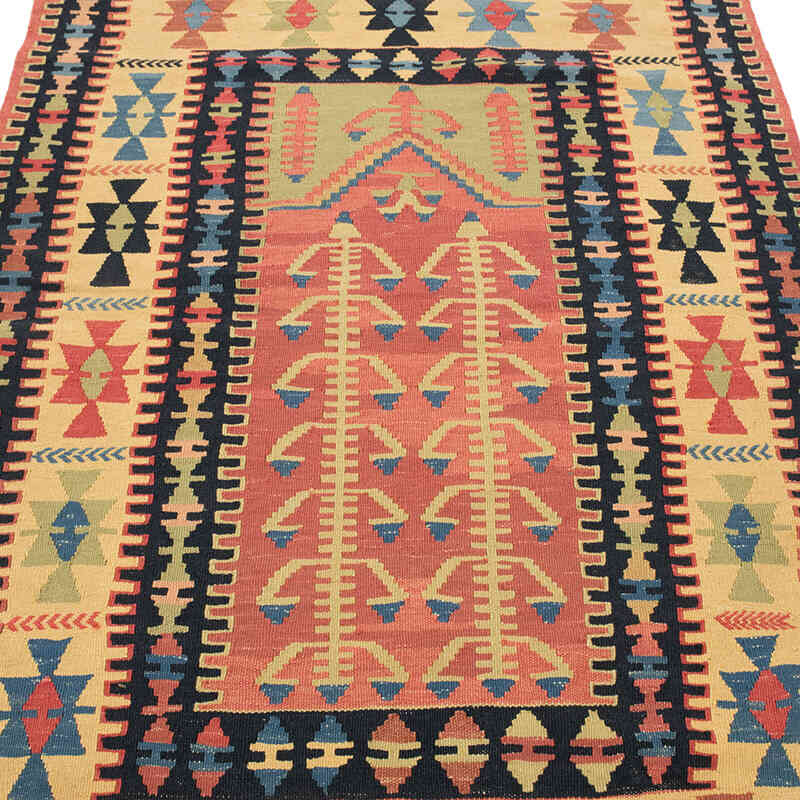 Yeni Kök Boya El Dokuma Kilim - 116 cm x 176 cm - K0077633