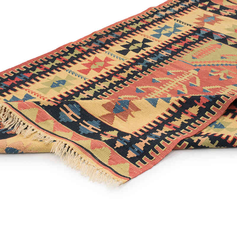 Yeni Kök Boya El Dokuma Kilim - 116 cm x 176 cm - K0077633