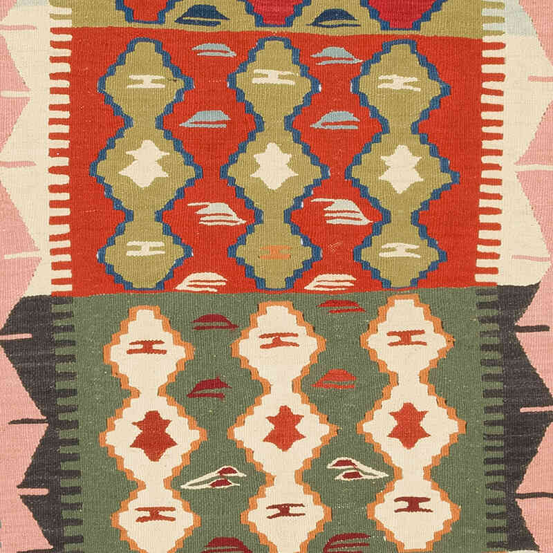 Yeni Kök Boya El Dokuma Kilim - 111 cm x 156 cm - K0077634