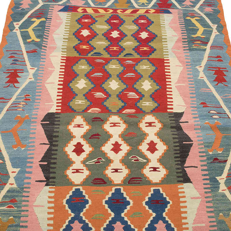 Yeni Kök Boya El Dokuma Kilim - 111 cm x 156 cm - K0077634