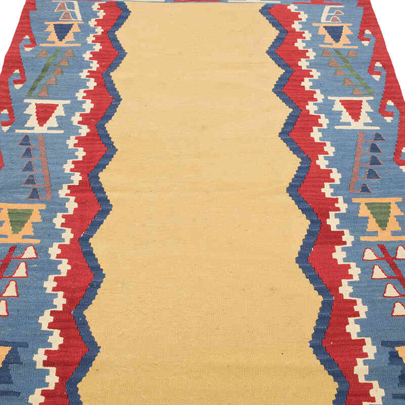 Yeni Kök Boya El Dokuma Kilim - 117 cm x 172 cm - K0077635