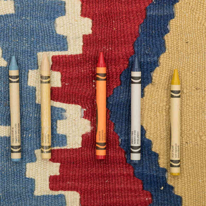 Yeni Kök Boya El Dokuma Kilim - 117 cm x 172 cm - K0077635