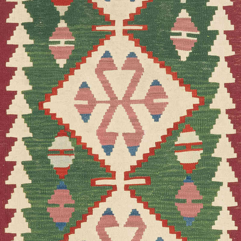 New Handwoven Turkish Kilim Rug - 4'  x 5' 9" (48" x 69") - K0077637