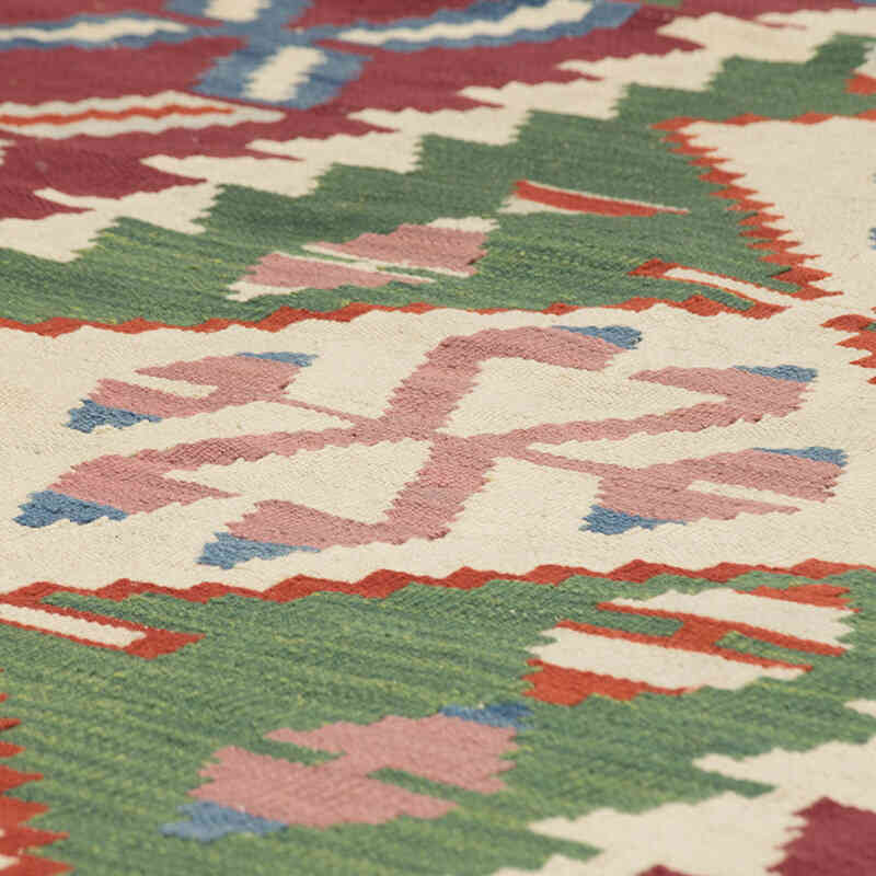 New Handwoven Turkish Kilim Rug - 4'  x 5' 9" (48" x 69") - K0077637