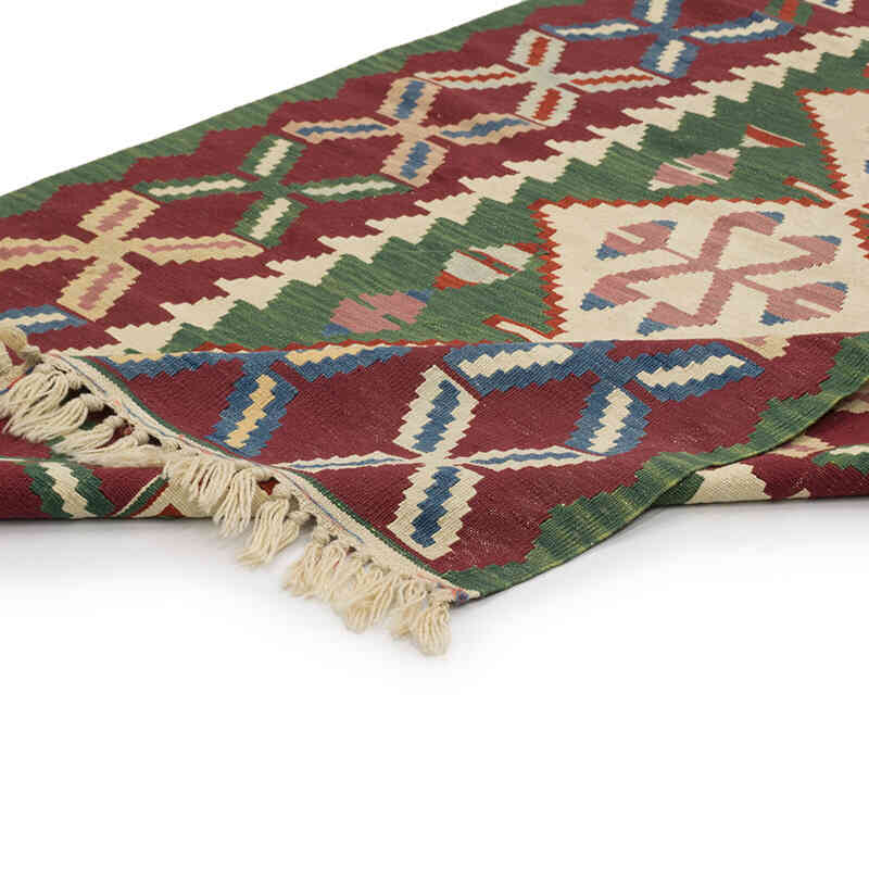New Handwoven Turkish Kilim Rug - 4'  x 5' 9" (48" x 69") - K0077637