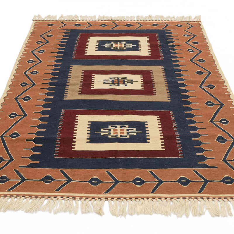 Yeni Kök Boya El Dokuma Kilim - 111 cm x 165 cm - K0077638