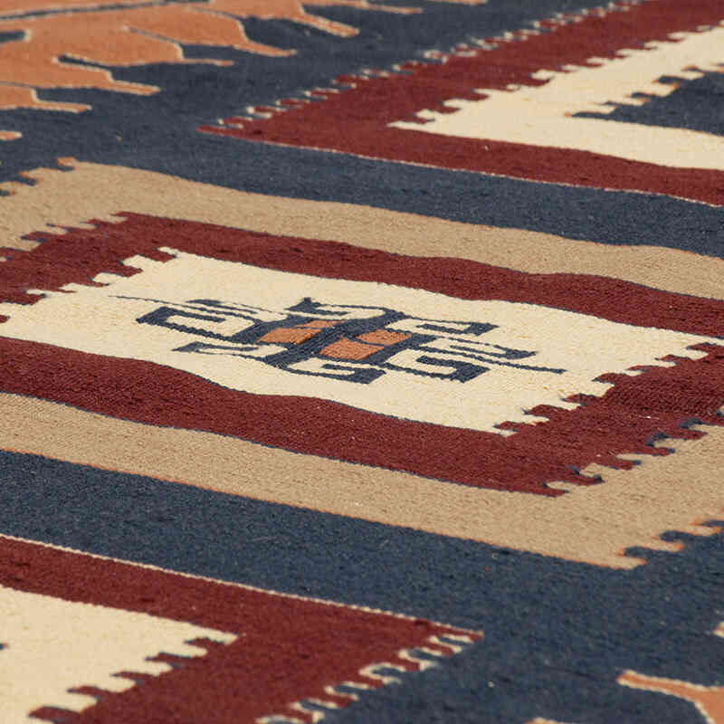 Yeni Kök Boya El Dokuma Kilim - 111 cm x 165 cm - K0077638