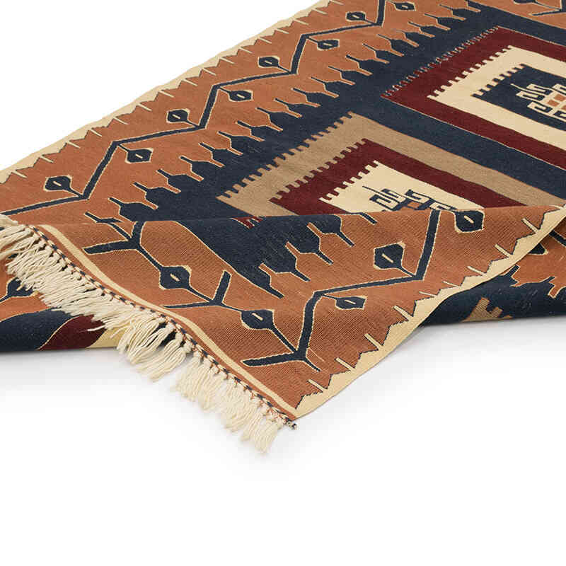 Yeni Kök Boya El Dokuma Kilim - 111 cm x 165 cm - K0077638