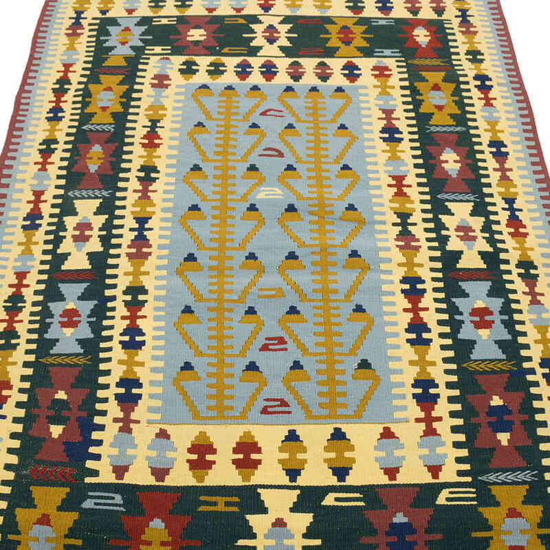 Nueva Alfombra Turca Kilim - 115 cm x 160 cm - K0077640