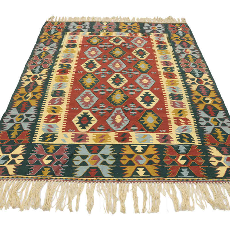 Yeni Kök Boya El Dokuma Kilim - 125 cm x 175 cm - K0077646