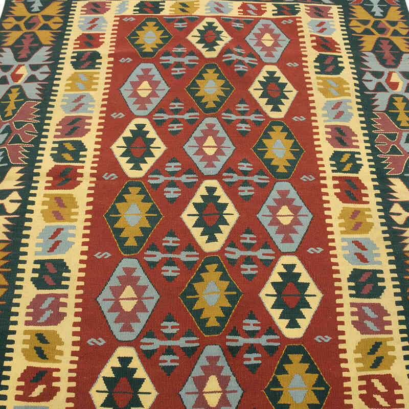 Yeni Kök Boya El Dokuma Kilim - 125 cm x 175 cm - K0077646