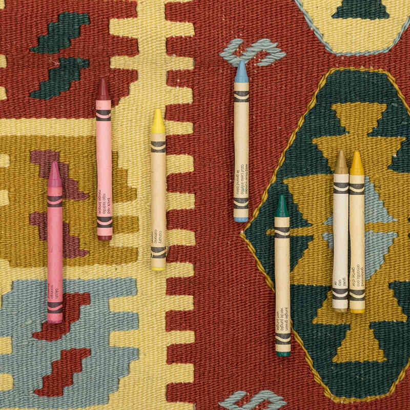 Yeni Kök Boya El Dokuma Kilim - 125 cm x 175 cm - K0077646