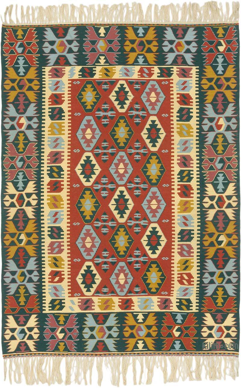 Yeni Kök Boya El Dokuma Kilim - 125 cm x 175 cm - K0077646