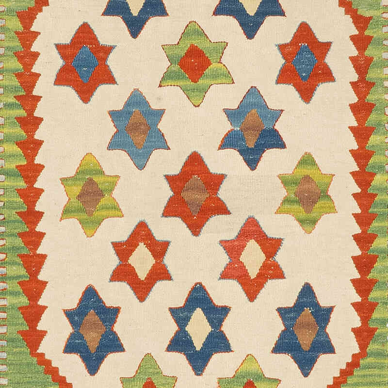 Yeni Kök Boya El Dokuma Kilim - 108 cm x 160 cm - K0077647