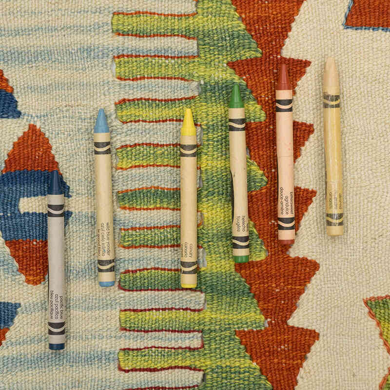 Yeni Kök Boya El Dokuma Kilim - 108 cm x 160 cm - K0077647