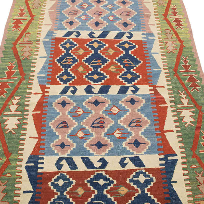 Yeni Kök Boya El Dokuma Kilim - 112 cm x 162 cm - K0077648
