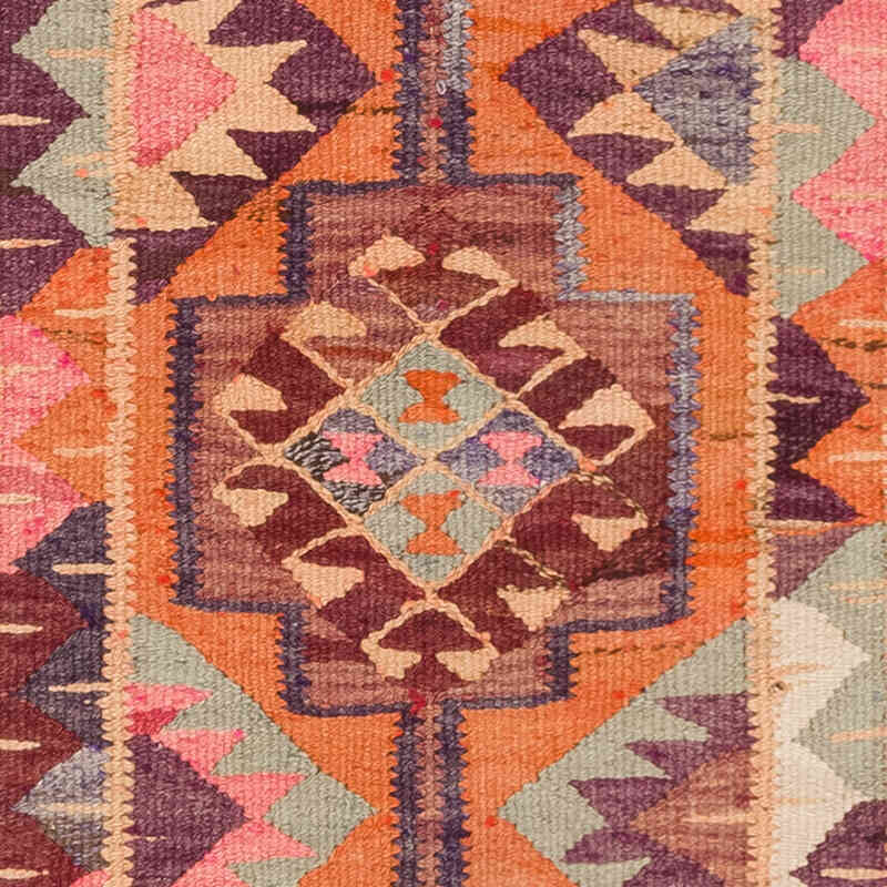 Vintage Herki Kilim Yolluk - 90 cm x 283 cm - K0077650