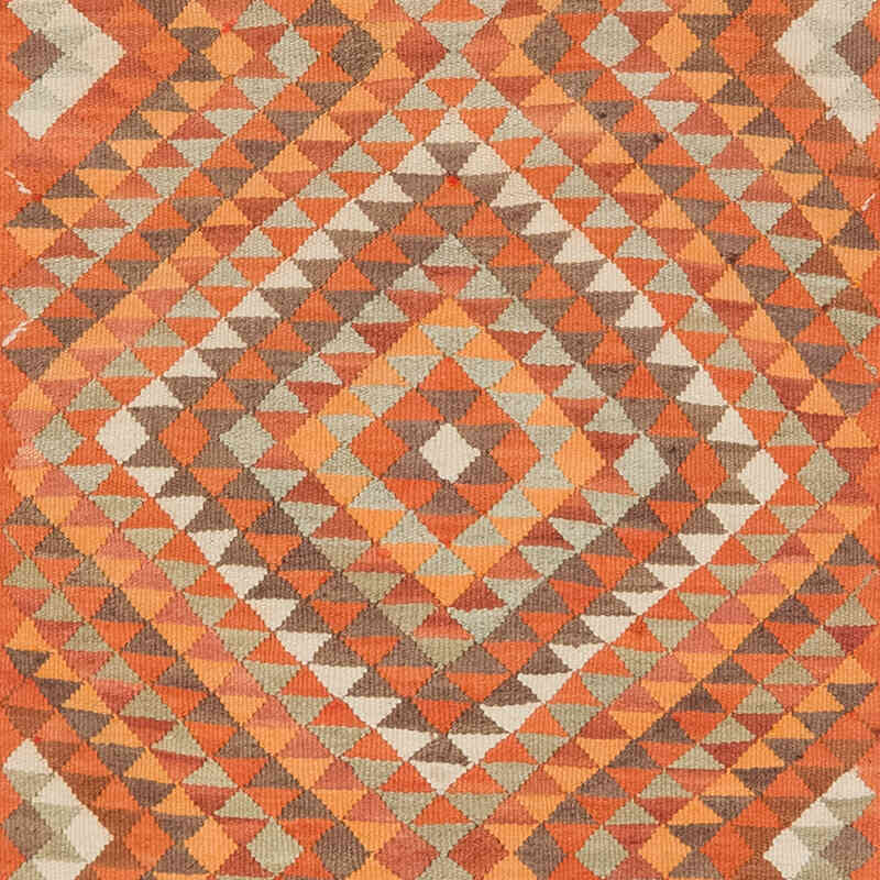 Corredor Vintage Herki Kilim - 86 cm x 337 cm - K0077652