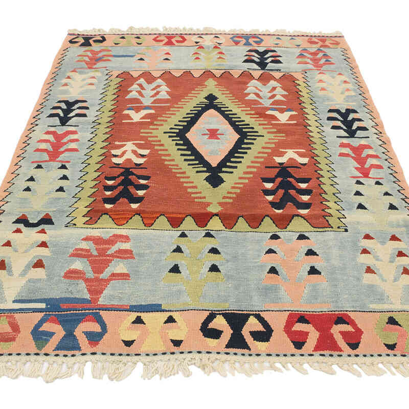 Yeni Kök Boya El Dokuma Kilim - 120 cm x 168 cm - K0077658
