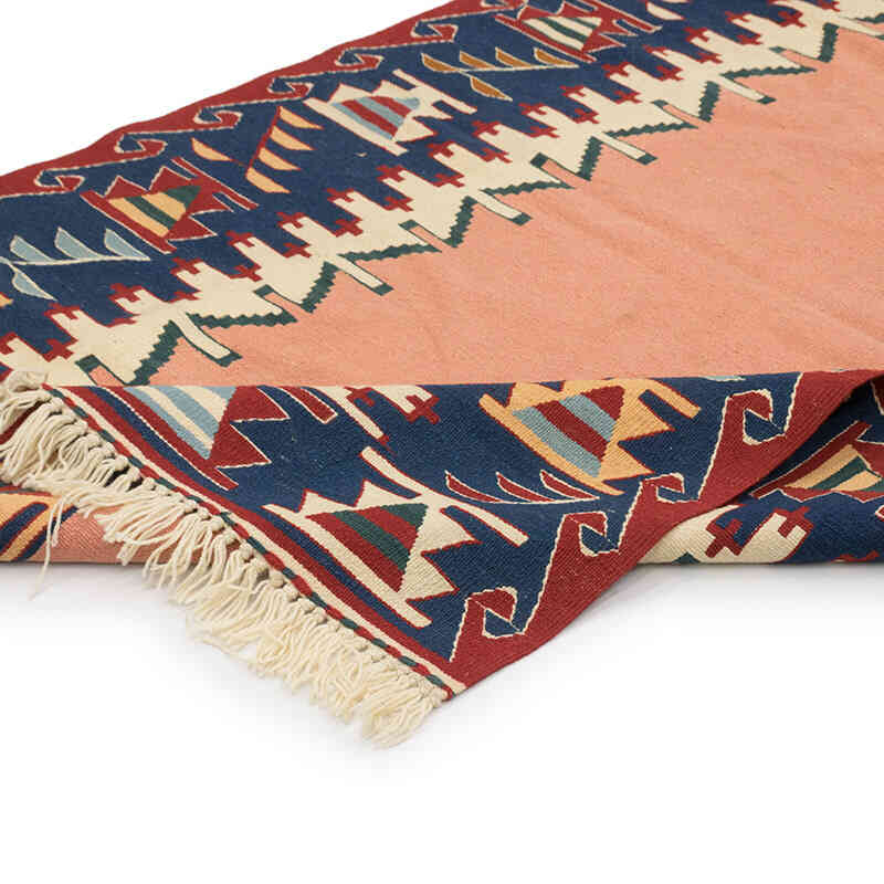 Nueva Alfombra Turca Kilim - 111 cm x 166 cm - K0077660