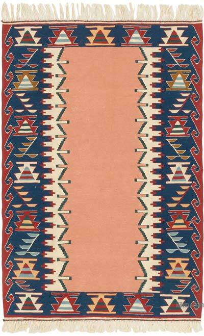 Nueva Alfombra Turca Kilim - 111 cm x 166 cm