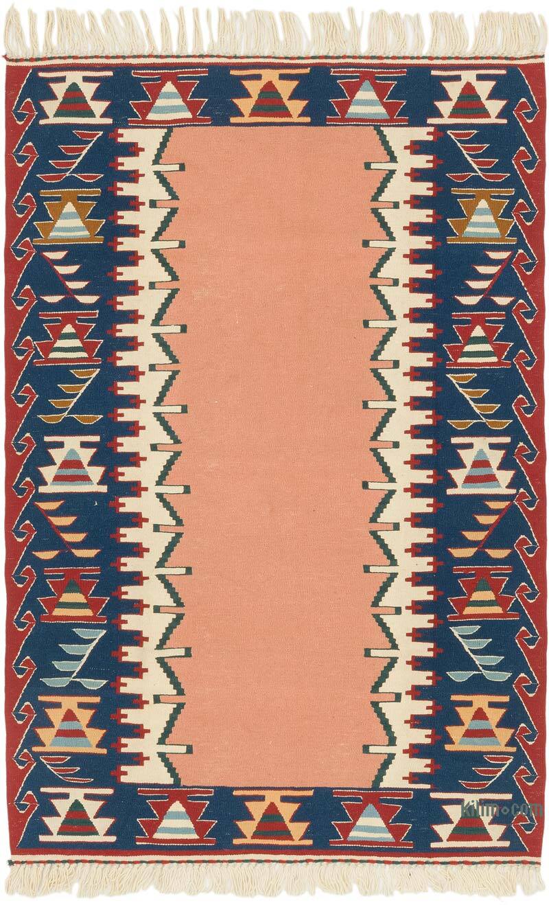 Nueva Alfombra Turca Kilim - 111 cm x 166 cm - K0077660