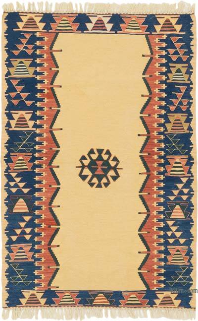 Yeni Kök Boya El Dokuma Kilim - 112 cm x 170 cm