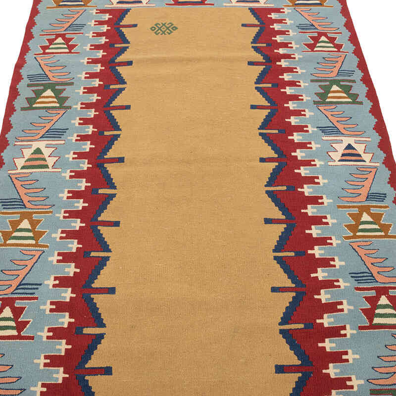 Yeni Kök Boya El Dokuma Kilim - 110 cm x 164 cm - K0077662