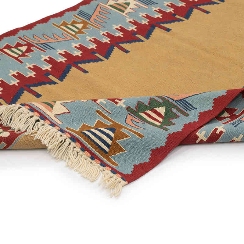 Yeni Kök Boya El Dokuma Kilim - 110 cm x 164 cm - K0077662