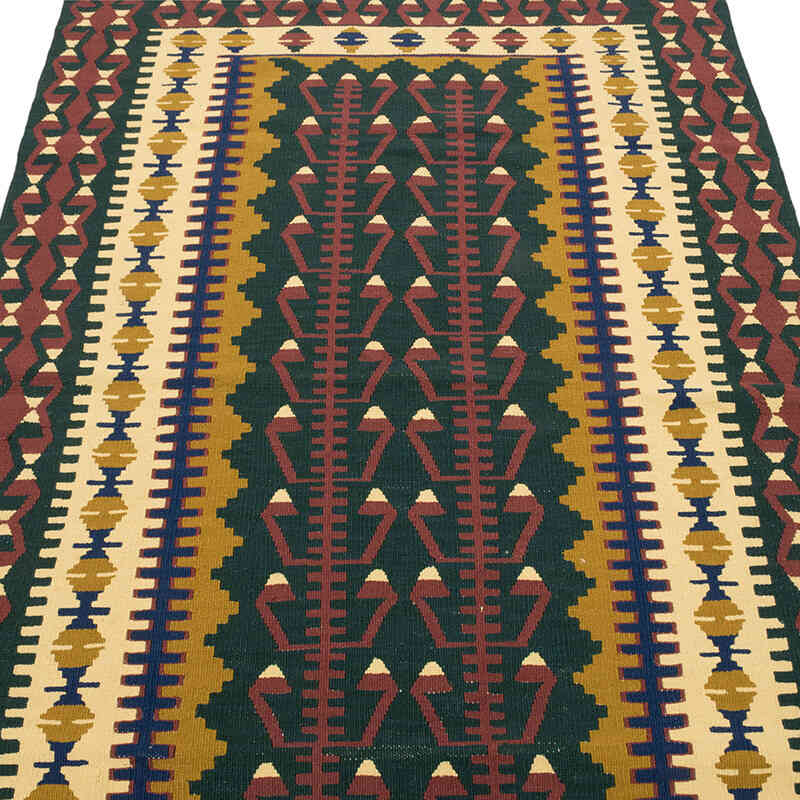 New Handwoven Turkish Kilim Rug - 3' 11" x 5' 10" (47" x 70") - K0077663