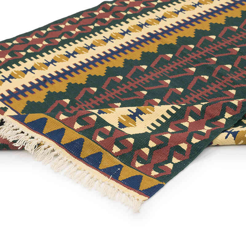 New Handwoven Turkish Kilim Rug - 3' 11" x 5' 10" (47" x 70") - K0077663