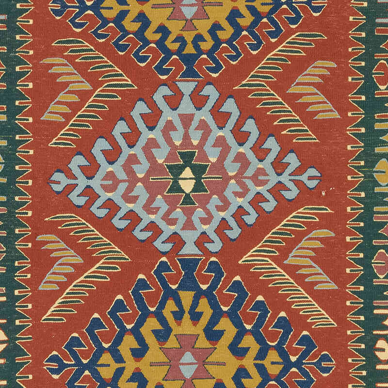 Yeni Kök Boya El Dokuma Kilim - 114 cm x 170 cm - K0077666