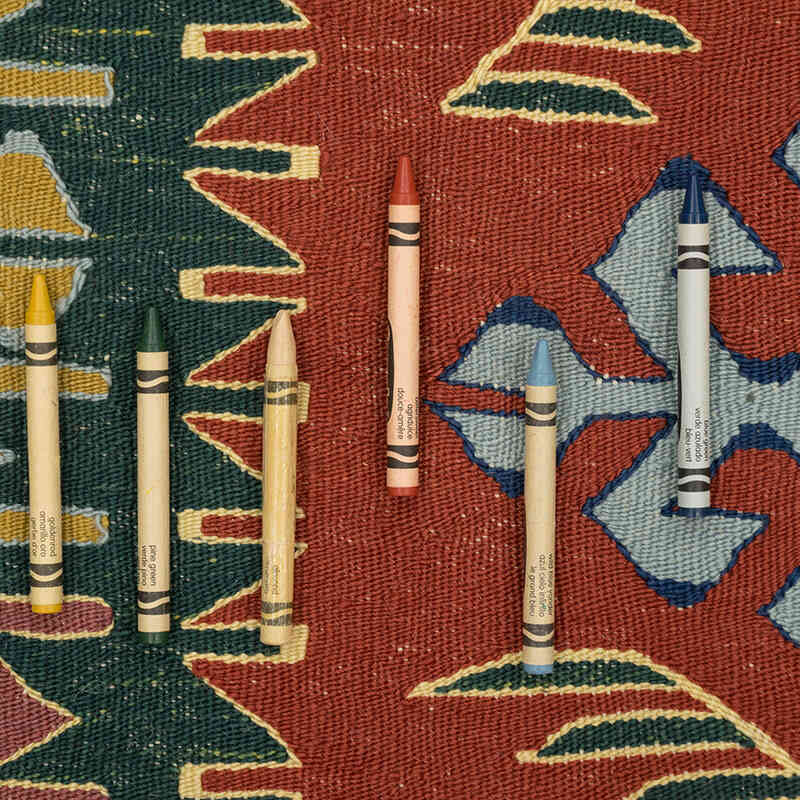 Yeni Kök Boya El Dokuma Kilim - 114 cm x 170 cm - K0077666