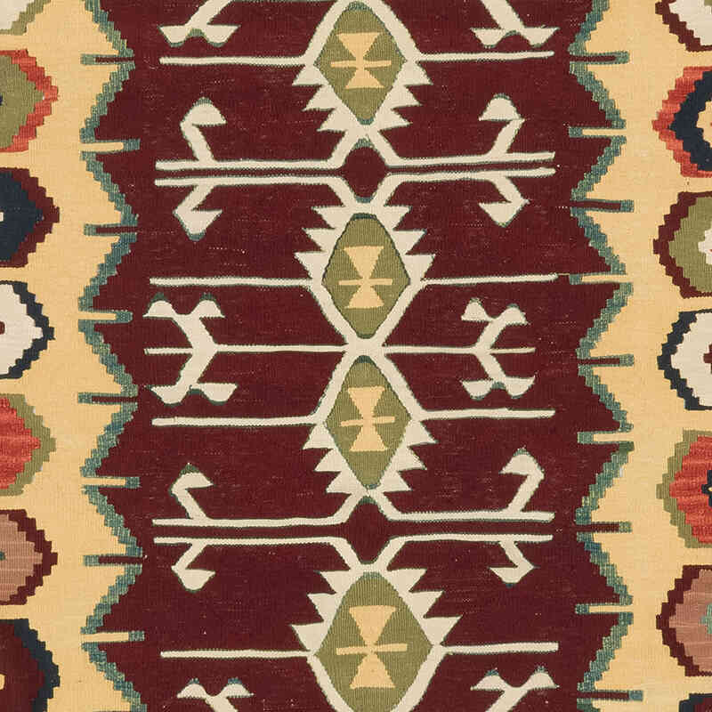 Yeni Kök Boya El Dokuma Kilim - 112 cm x 154 cm - K0077669