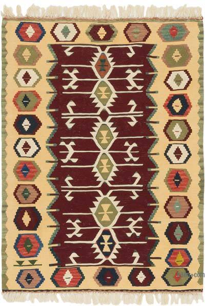 Yeni Kök Boya El Dokuma Kilim - 112 cm x 154 cm