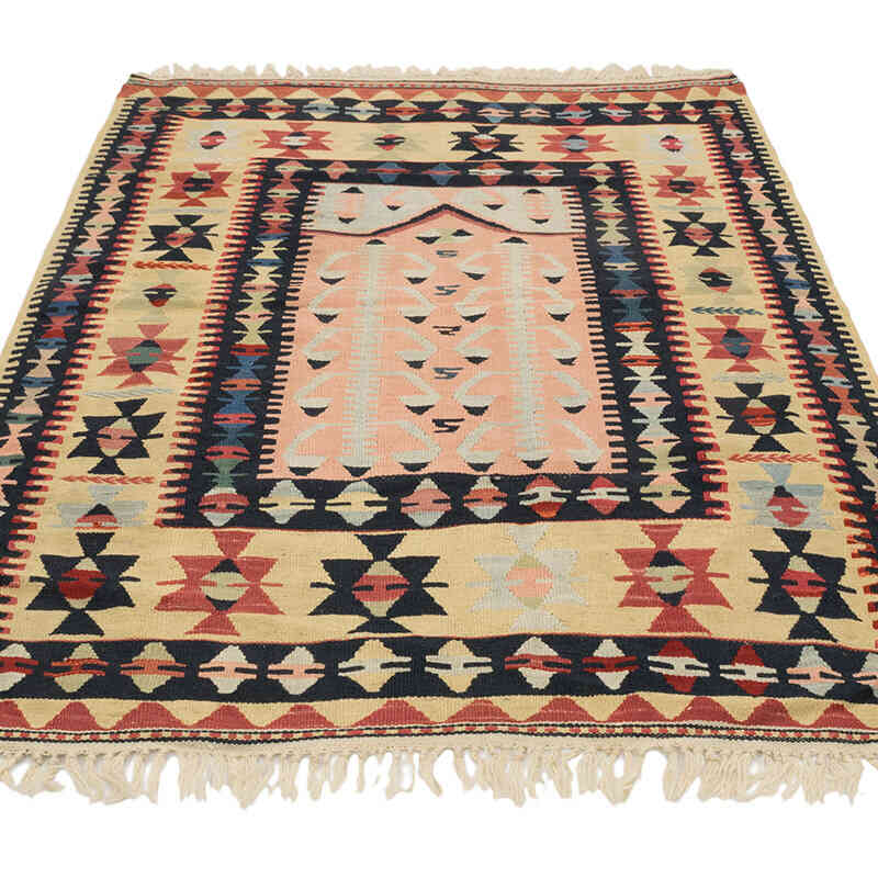 Yeni Kök Boya El Dokuma Kilim - 119 cm x 163 cm - K0077670