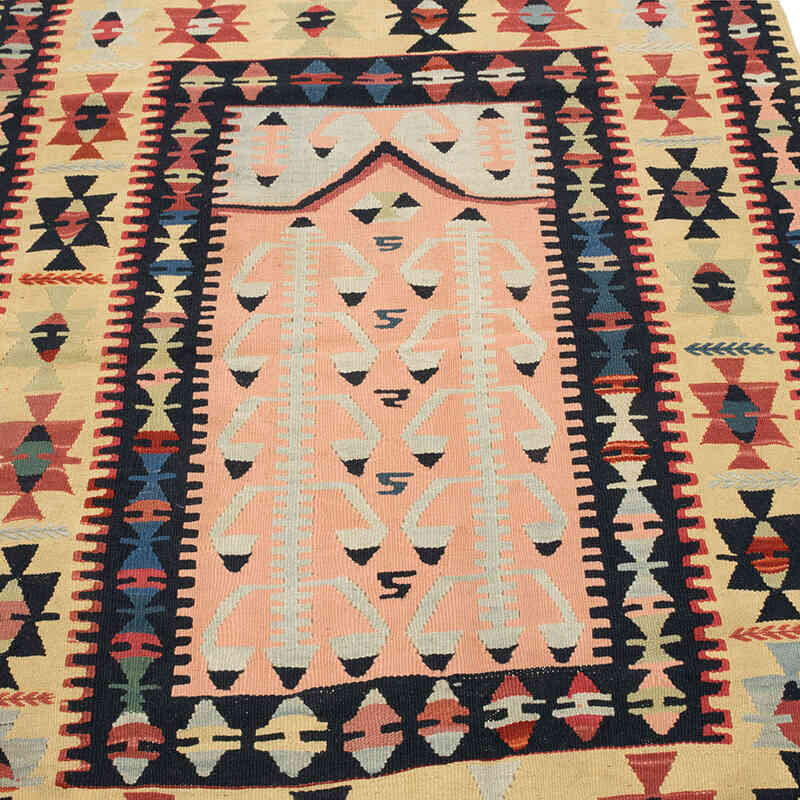 Yeni Kök Boya El Dokuma Kilim - 119 cm x 163 cm - K0077670