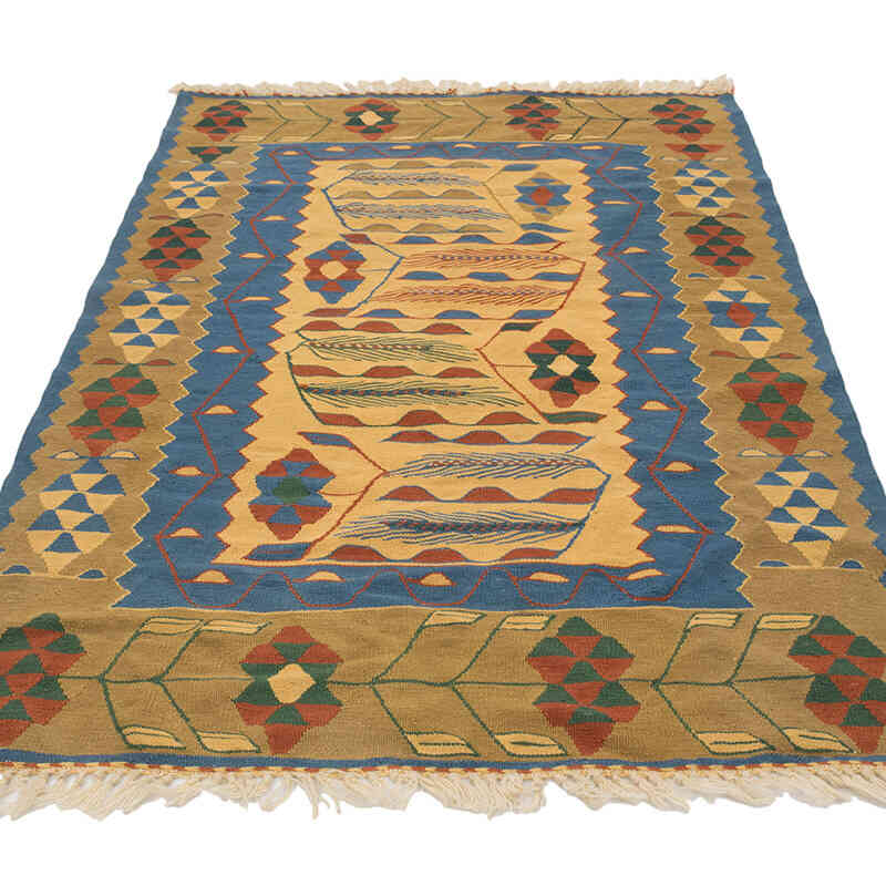 Nueva Alfombra Turca Kilim - 111 cm x 167 cm - K0077671