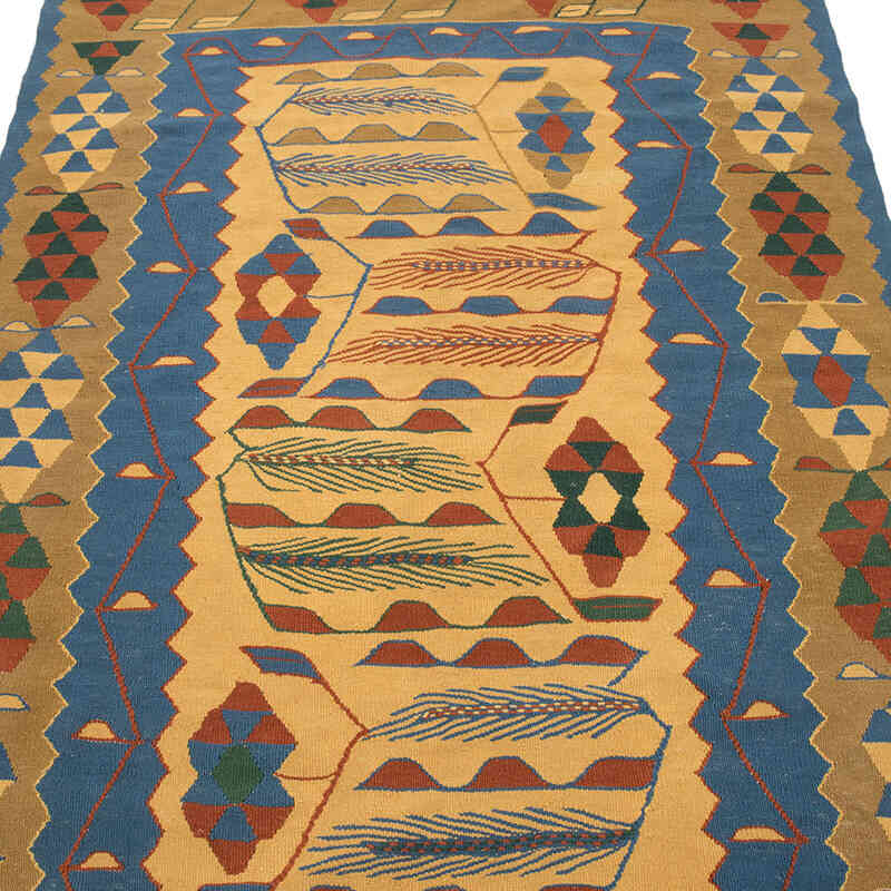 Nueva Alfombra Turca Kilim - 111 cm x 167 cm - K0077671