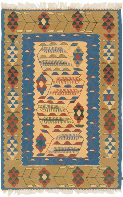 Nueva Alfombra Turca Kilim - 111 cm x 167 cm