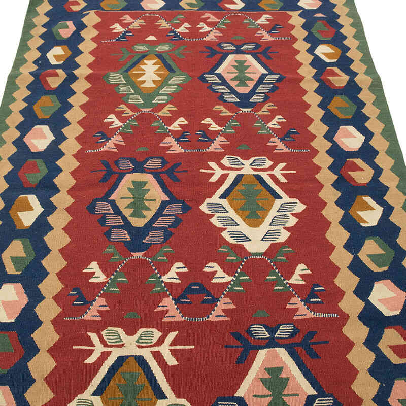 Yeni Kök Boya El Dokuma Kilim - 113 cm x 170 cm - K0077672
