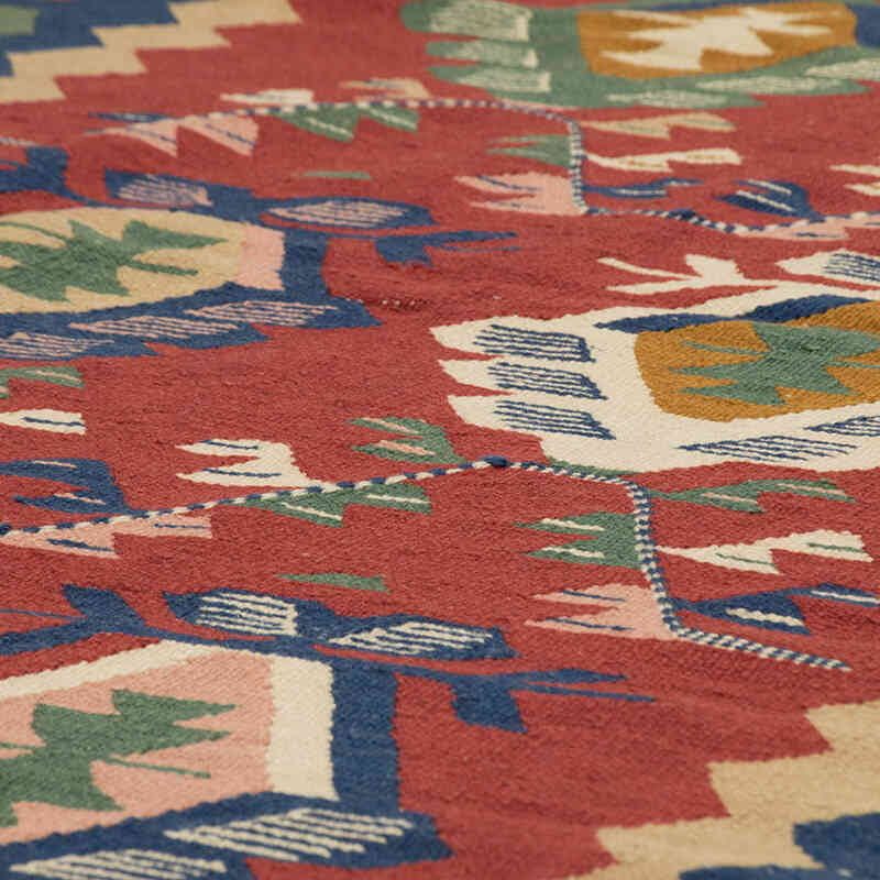 Yeni Kök Boya El Dokuma Kilim - 113 cm x 170 cm - K0077672