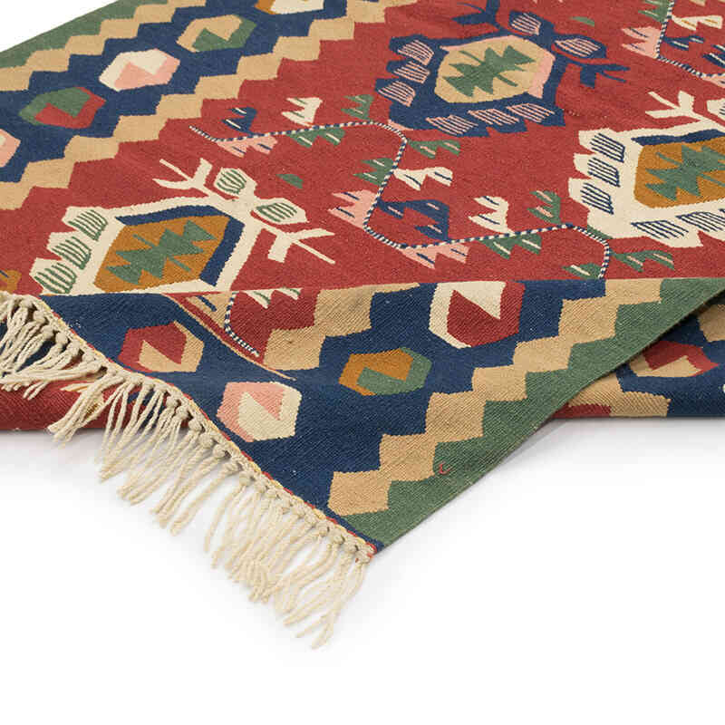 Yeni Kök Boya El Dokuma Kilim - 113 cm x 170 cm - K0077672