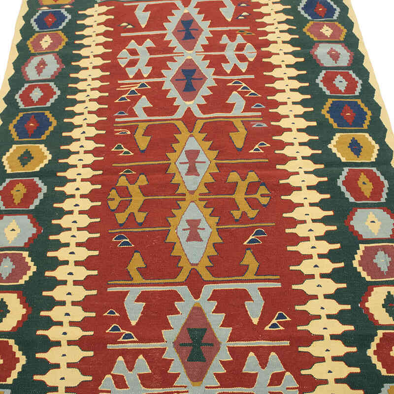 Nueva Alfombra Turca Kilim - 114 cm x 169 cm - K0077673