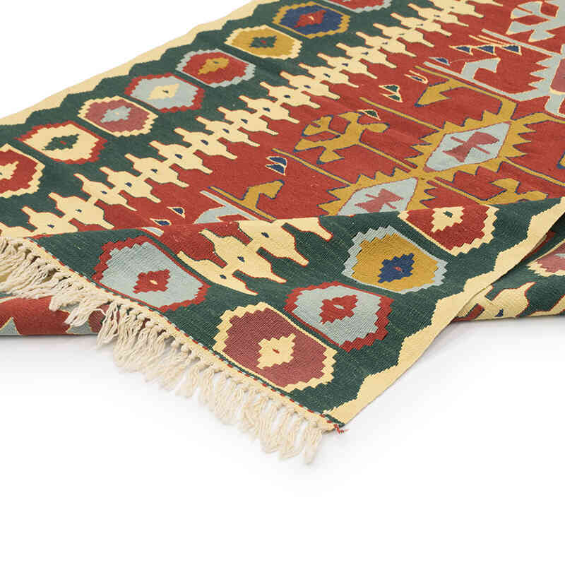 Nueva Alfombra Turca Kilim - 114 cm x 169 cm - K0077673